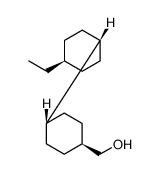 2(trans,trans)-4'-ethyl-[1,1'-Bicyclohexyl]-4-methanol结构式