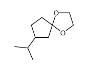 8-propan-2-yl-1,4-dioxaspiro[4.4]nonane Structure