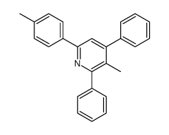 3-methyl-6-(4-methylphenyl)-2,4-diphenylpyridine Structure