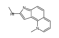 8-ethyl-1-methyl-7H-pyrrolo[2,3-h]quinolin-1-ium,iodide Structure