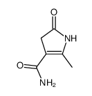 1H-Pyrrole-3-carboxamide,4,5-dihydro-2-methyl-5-oxo-(9CI)结构式