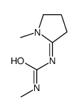 1-methyl-3-(1-methylpyrrolidin-2-ylidene)urea Structure