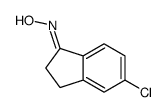 N-(5-chloro-2,3-dihydroinden-1-ylidene)hydroxylamine Structure