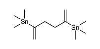 Stannane, [1,4-bis(methylene)-1,4-butanediyl]bis[trimethyl Structure