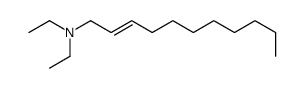 N,N-diethylundec-2-en-1-amine Structure