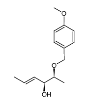 (2S,3S,E)-2-(4-methoxybenzyloxy)hex-4-en-3-ol Structure