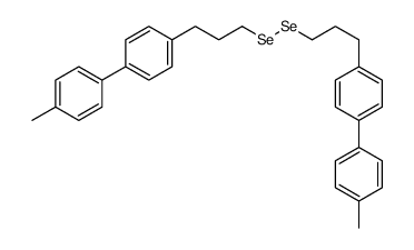 1-methyl-4-[4-[3-[3-[4-(4-methylphenyl)phenyl]propyldiselanyl]propyl]phenyl]benzene结构式