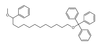 [(12-methoxy-12-phenyldodecoxy)-diphenylmethyl]benzene Structure