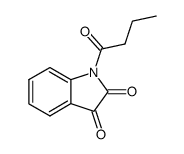 1-Butyryl-1H-indole-2,3-dione结构式