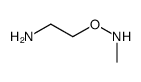 2-[(Methylamino)oxy]ethanamine Structure