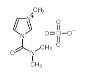 1-((Dimethylamino)carbonyl)-3-methyl-1H-imidazolium perchlorate Structure