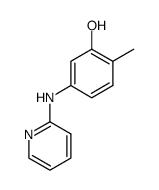 2-Methyl-5-[2]pyridylamino-phenol Structure