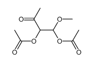 3,4-diacetoxy-4-methoxy-butan-2-one结构式