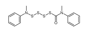 (methylphenylcarbamoyl)(methylphenylamino)tetrasulfane结构式