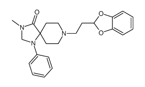 8-[2-(1,3-benzodioxol-2-yl)ethyl]-3-methyl-1-phenyl-1,3,8-triazaspiro[4.5]decan-4-one Structure