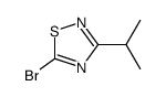 5-bromo-3-isopropyl-1,2,4-thiadiazole结构式