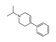 4-phenyl-1-propan-2-yl-3,6-dihydro-2H-pyridine结构式