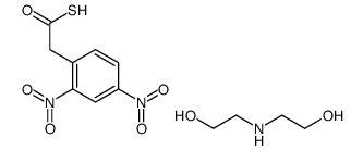 2-(2,4-dinitrophenyl)sulfanylacetic acid, 2-(2-hydroxyethylamino)ethan ol picture