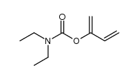 buta-1,3-dien-2-yl diethylcarbamate结构式