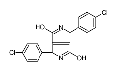 1,4-bis(4-chlorophenyl)-1,2,4,5-tetrahydropyrrolo[3,4-c]pyrrole-3,6-dione结构式