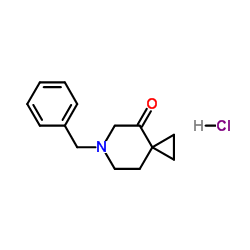 6-Benzyl-6-azaspiro[2.5]octan-4-one hydrochloride (1:1) Structure
