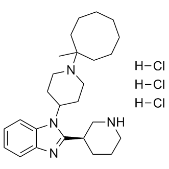 MCOPPB三盐酸盐结构式
