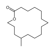 13-methyl-oxacyclohexadecan-2-one结构式