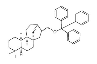 ent-17-trityloxykaurane结构式