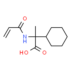 Cyclohexaneacetic acid,-alpha--methyl--alpha--[(1-oxo-2-propenyl)amino]- (9CI)结构式