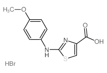 2-((4-METHOXYPHENYL)AMINO)THIAZOLE-4-CARBOXYLIC ACID HYDROBROMIDE picture