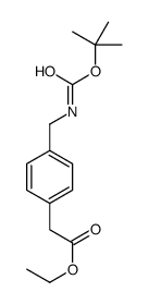 TERT-BUTYL 4-((ETHOXYCARBONYL)METHYL)BENZYLCARBAMATE picture