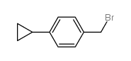 1-(bromomethyl)-4-cyclopropylbenzene Structure