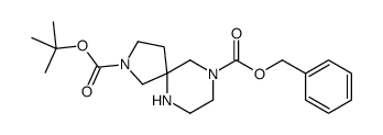 9-Benzyl 2-Tert-Butyl 2,6,9-Triazaspiro[4.5]Decane-2,9-Dicarboxylate Structure