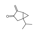 Bicyclo[3.1.0]hexan-3-one, 4-methylene-1-(1-methylethyl)- (9CI) Structure