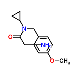 N-Cyclopropyl-N-(4-methoxybenzyl)glycinamide结构式