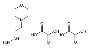 2-morpholinoethylhydrazine, oxalic acid结构式