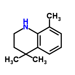 4,4,8-Trimethyl-1,2,3,4-tetrahydroquinoline结构式