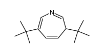 3,6-Di-tert-butyl-3H-azepine Structure