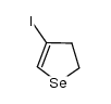 4-iodo-2,3-dihydroselenophene结构式