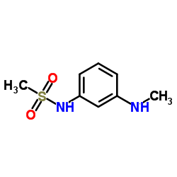 N-[3-(Methylamino)phenyl]methanesulfonamide Structure