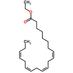 ω-3 Arachidonic Acid ethyl ester structure