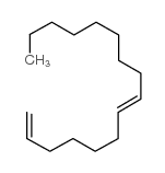 1,7-hexadecadiene Structure