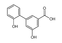 3-hydroxy-5-(2-hydroxyphenyl)benzoic acid Structure