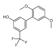 3-(2,5-dimethoxyphenyl)-5-(trifluoromethyl)phenol结构式
