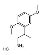 2-(2,5-dimethoxyphenyl)propan-1-amine,hydrochloride Structure