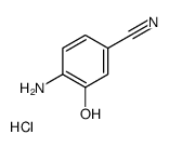 4-Amino-3-hydroxy-benzonitrile hydrochloride structure