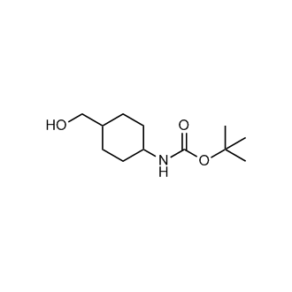 Tert-butyl (4-(hydroxymethyl)cyclohexyl)carbamate Structure