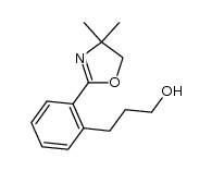 3-(2-(4,4-dimethyl-4,5-dihydrooxazol-2-yl)phenyl)propan-1-ol Structure