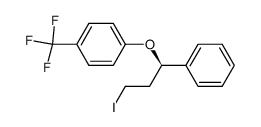 (R)-3-Iodo-3-(4-trifluoromethylphenoxy)propane Structure