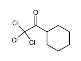 1,1,1-trichloro(cyclohexyl)ethan-2-one结构式